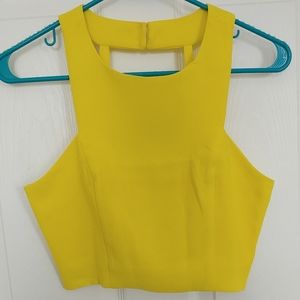 Sold mercari-High-neck crop top